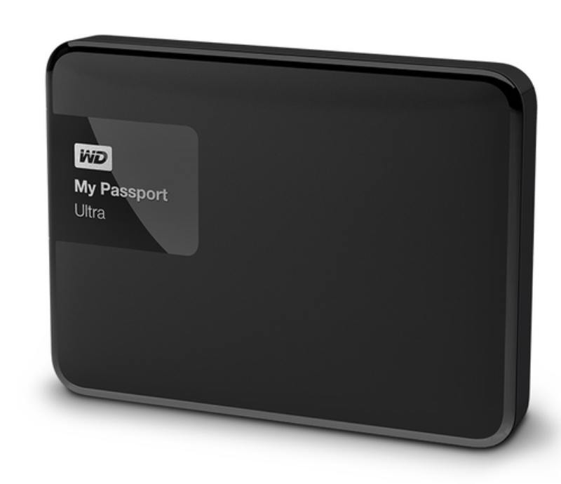 WESTERNDIGITAL Hard Disk esterno My Passport Ultra 1 TB 3.0 Western Digital nero